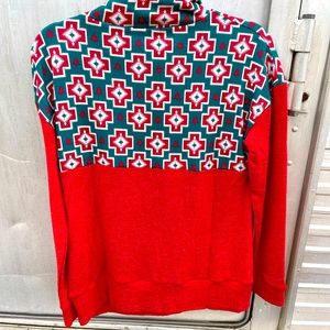 Crazy Train Halfzip Christmas theme